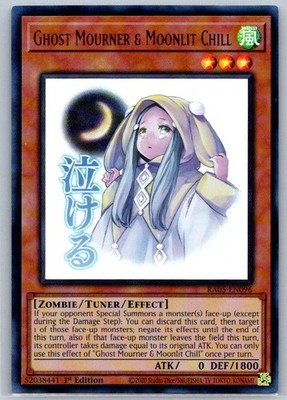 Ghost Mourner & Moonlit Chill Ultra Rare 1st Ed Rarity Collection 5 RA05-EN096NM