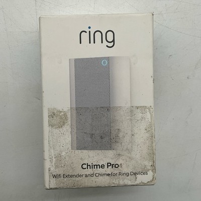 Ring Chime Pro Wifi Extender,Nightlight & Chime for Ring Devices White