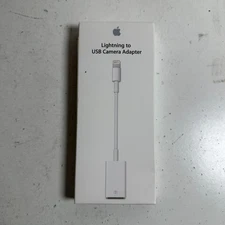 Apple MD821ZM/A Lightning to USB 3 Camera Adapter for iPad iPhone iPod - Sealed