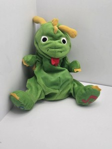 Rare Disney Baby Einstein Legends & Lore Bard Dragon Puppet VTG Works 
