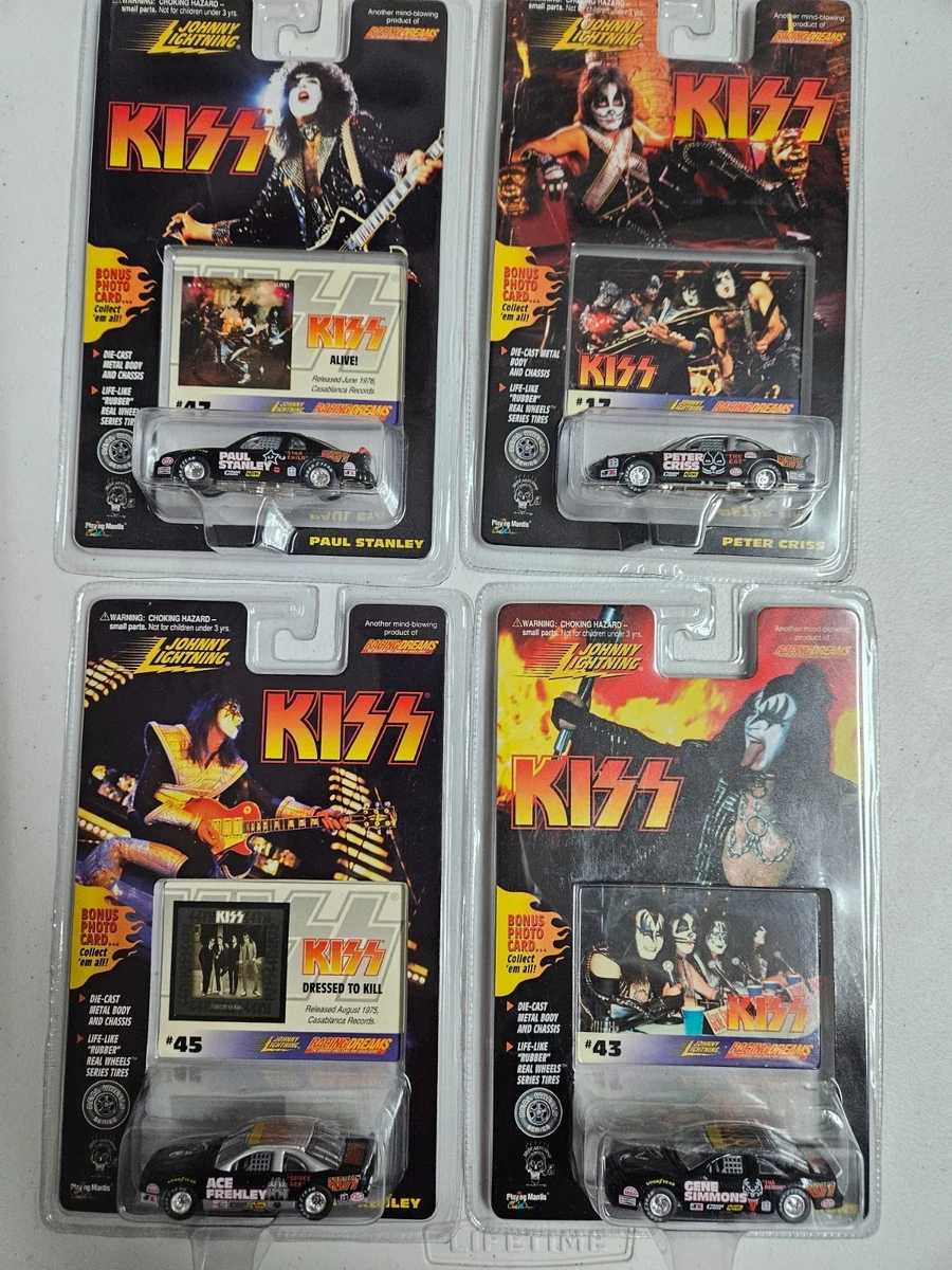 Johnny Lightning KISS Vintage Manufacture Diecast Cars, Trucks
