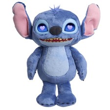 Disney Stitch Many Moods 14-inch Interactive Plush, 50 Sounds  Phrases, LCD...