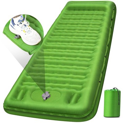 Camping Sleeping Pad, Extra Thick 5 Inch Camping Mat with Pillow Builtin Foot...