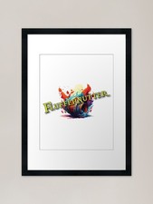 Listing image for Fluffernutter Critical Role Inspire Framed Wall Art Poster Canvas Print Picture