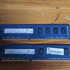 SK hynix 16GB 2x8GB DDR3 PC3L-12800U 240-Pin DIMM Non-ECC HMT41GU6BFR8A-PB