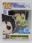 Funko Pop! Autographed Johnny Depp Edward Scissorshands 982 JSA Cert. 20 PC 7BAP — photo 1