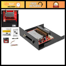 3.5" IDE to Single CF SSD Adapter Card Reader - Drive Bay Converter, TAA Complia