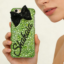 Bling Personalized Name Custom Soft Phone Case For Samsung Galaxy A37 A17 A07