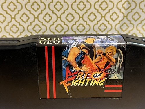 Art Of Fighting (Neo Geo AES - 1992 ) USA-Test& Working(Authentic)Good Condition - Picture 5 of 11
