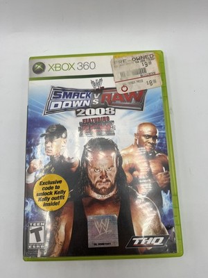 WWE SmackDown vs. Raw 2008 Featuring ECW (Microsoft Xbox 360, 2007)
