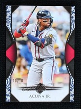 2024 Transcendent Collection VIP Party Black 10/10 Ronald Acuna Jr Acuña 03co
