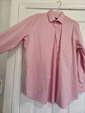 Van Heusen Ultra Wrinkle Free Pink Regular Fit Stretch Shirt 16-16.5 32/33