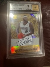Demarcus Cousins 2010-11 Panini Gold Standard SiGNED Rookie Card