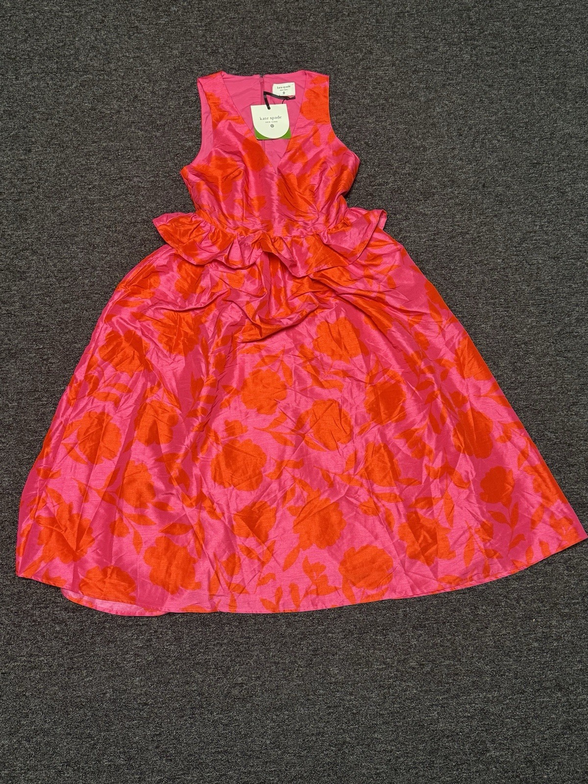 Classic Rose Peplum Midi Dress from Kate Spade New York  x Target Size 2- NWT thumbnail 3