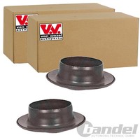 2X Van Wezel Federteller Unterlage Hinten Oben Passend FÜR Seat Toledo Vw
