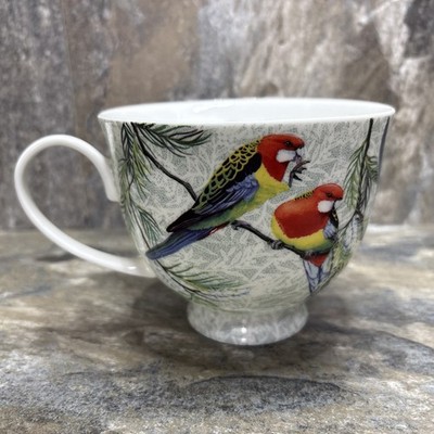 Maxwell Williams Bone China große Tasse Kaschmir Sittiche Vögel Australiens 