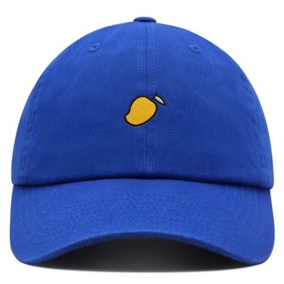 JPAK Mango Fruit Premium Dad Hat Washed Cotton Relaxed Fit Foodie Gift