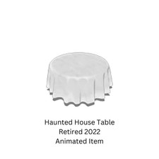 Webkinz Retired Haunted House Table Animated Halloween Rare Creepy Scary Spooky