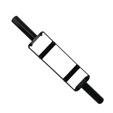 Olympic Tricep Bar Home Gym Weightlifting for Strength Training with Rubber G...