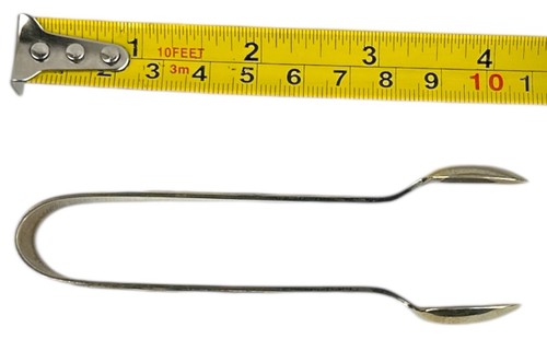 Antigua bolsa de té Art Nouveau pinzas azúcar cucharas de oliva plateadas EPNS, vintage - Imagen 7 de 7