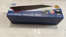 Tappetino Mouse Pad Gaming Everlasting Comfort LED senza supporto polso inutilizzato x 2