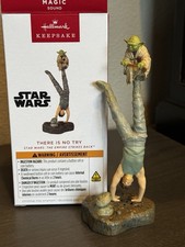 HALLMARK 2024 STAR WARS THERE IS NO TRY SOUND ORNAMENT