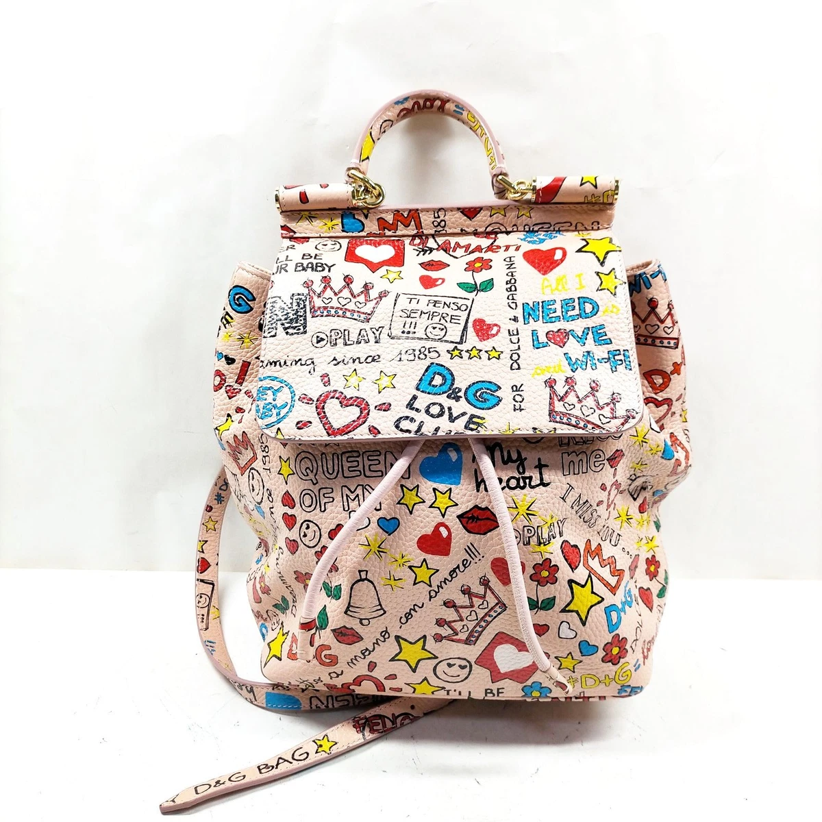 Dolce&Gabbana Drawstring Backpack Bags & Handbags for Women for