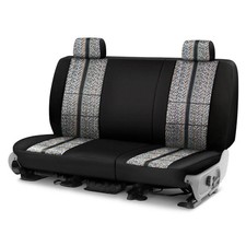 For Toyota Tacoma 01-04 Saddle Blanket 2nd Row Black Custom Seat Covers