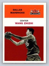 2001-02 Fleer Platinum #159 Wang Zhizhi Dallas Mavericks - NM/MT