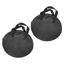 2Pcs Oxford Cloth Dumb Drum Bag - Waterproof Percussion Instrument Bag For Drum