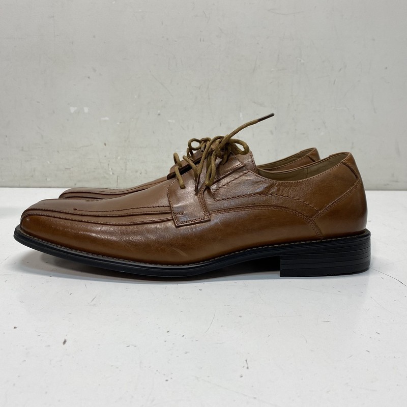 SA SHOES Brown Solid Square Toe Oxford Dress Shoes Men Size 11