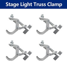 4PCS Folding Stage Light Clamp Bracket Holder Moving Head Light Spring Hook