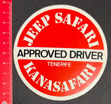 Jeep Safari Kanasafari Tenerife - Adesivo sticker /070617104