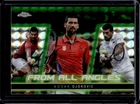 2025 Topps Chrome Tennis Green Geometric Refractor Novak Djokovic #FAA-10