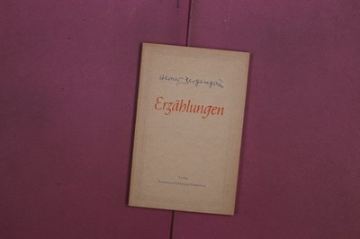354139 Werner Bergengruen ERZÄHLUNGEN Verlag Ferdinand Schöningh