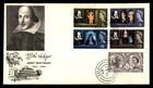 Mayfairstamps Great Britain FDC 1964 Shakespear Festival Combo First Day Cover a