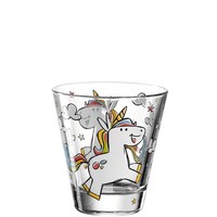 Leonardo Bambini Trinkglas Einhorn Klar 6Er-Set 215Ml Wasserglas Kinderglas Glas