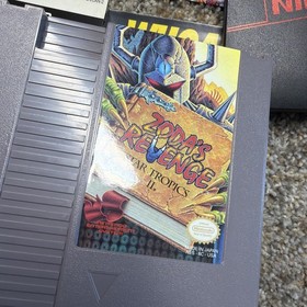 Zoda's Revenge Star Tropics II NES Gsme Complete In Box Inserts Manual Clean !