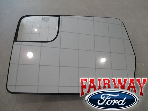 2011 2012 F150 Genuine Ford Left Driver Side Aerodynamic Mirror Glass NEW