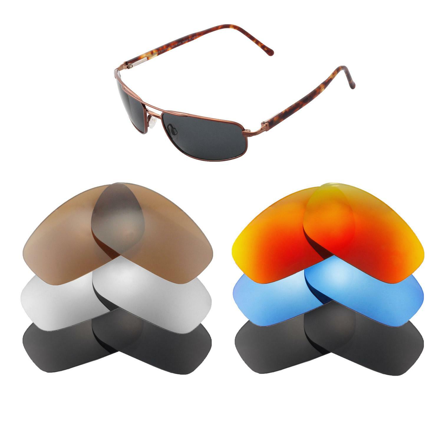 Walleva Replacement Lenses for Maui Jim Kahuna SunglassesMultiple