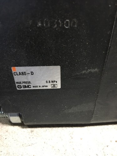 SMC CLA80-XEJ003-250 CLA80-D CLAMP CYLINDER ACTUATOR - Picture 4 of 6