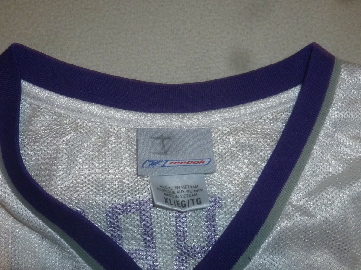 CHRIS WEBBER #4 SACRAMENTO KING REEBOK BASKETBALL JERSEY SIZE XL