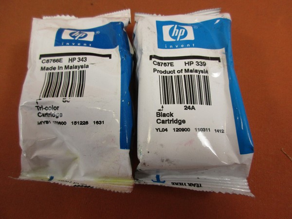 Original Hp 339/343 VerschweißT,Tintenpatrone,Druckerpatrone,Hp Ink Cartridge-image