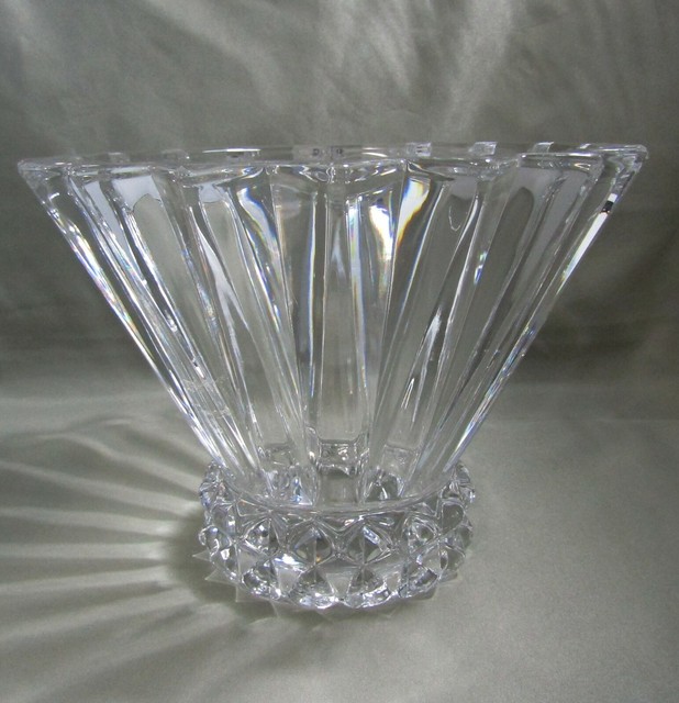 Rosenthal Classic Crystal Vase Bowl 5.5" Tall EUC eBay