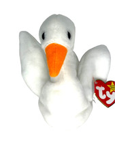 TY Beanie Baby - GRACIE the Swan 5.5 inch P.V.C Pellets