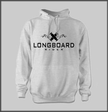 SANCTUARIES EDGE HOODY LONGBOARD RIDERS SKATE SURF TRUCKS WHEELS PRESENT