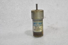 PITTMAN GM8712-21 GEARMOTOR 19.1 VDC, 19.5:1 RATIO, MFG 01-07-00 S