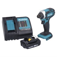 Makita Dtd 152 SY1 Akku Schlagschrauber 18 V 165 Nm + 1X Akku 1,5 Ah + Lader