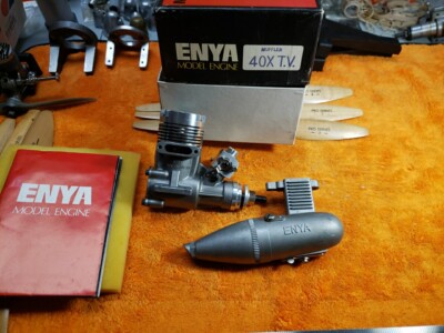 ENYA Engine - Enya 40X T.V. W/muffler - New! Model 6101 | eBay