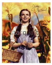 Judy Garland The Wizard of Oz 10x8 Signed Photograph Pre-Print